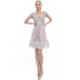 Rochie liliac-roz prafuit